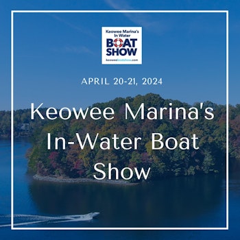Dive into the excitement at Keowee Marina's In-Water Boat Show! 🌊 Visit @friends_of_lake_keowee and explore an array of boats in the water and on land for every budget! Entertainment for the whole family, includes food, raffles, and activities for the kids. For more information, visit keoweeboatshow.com.

Times are Saturday, April 20 from 10am - 5pm, and Sunday, April 21 from 12pm - 5pm. 

Don't miss out on this opportunity to explore the finest vessels on Lake Keowee. See you there! 

#lakekeowee #boatshows #lakelife