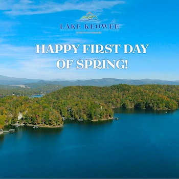 Happy First Day of Spring from Lake Keowee Source Water Protection Team! 

#lakekeowee #upstatesc #firstdayofspring #lakelife #southcarolina
